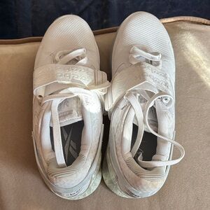 Reebok White Lace-Up Sneakers